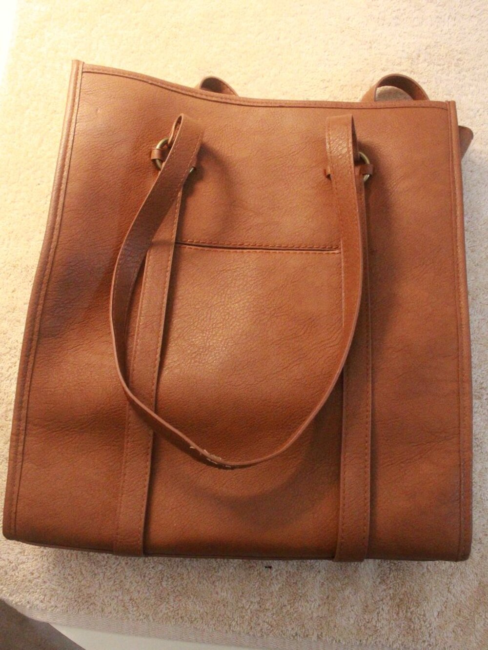 Title: Universal Thread Cognac Brown Tote Bag